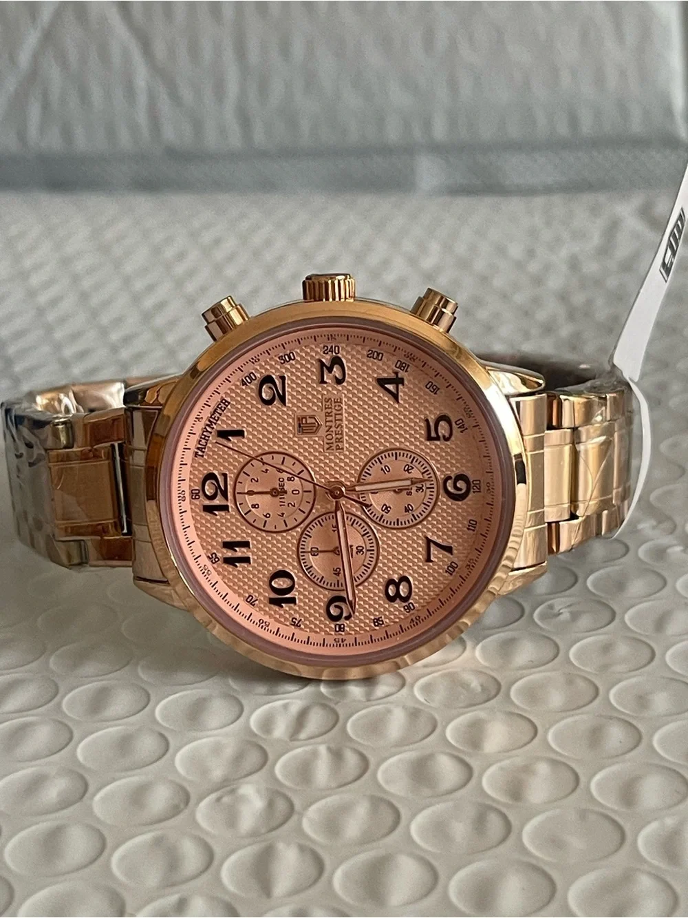 Montres Prestige X Invicta Men's Watch - 43mm, Rose Gold (MPW-0320) new